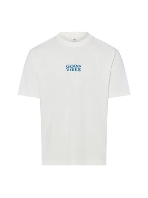 Nils Sundström Koszulka męska Mężczyźni Bawełna biały,