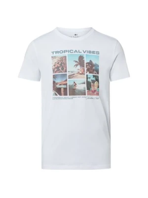 Nils Sundström Koszulka męska Mężczyźni Bawełna biały,