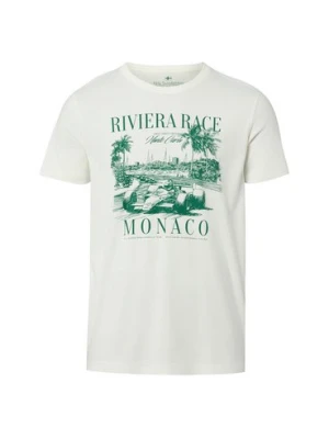 Nils Sundström Koszulka męska Mężczyźni Bawełna biały,