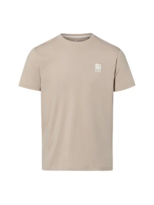 Nils Sundström Koszulka męska Mężczyźni Bawełna (100%) szary jednolity,