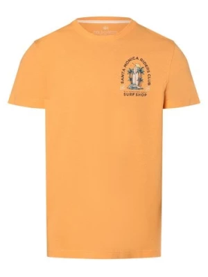 Nils Sundström Koszulka męska Mężczyźni Bawełna pomarańczowy nadruk,