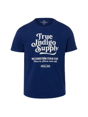 Nils Sundström Koszulka męska Mężczyźni Dżersej niebieski|biały nadruk,