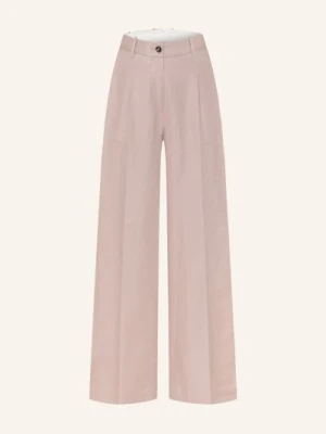 Nine:Inthe:Morning Spodnie Marlene Petra Z Lnu rosa