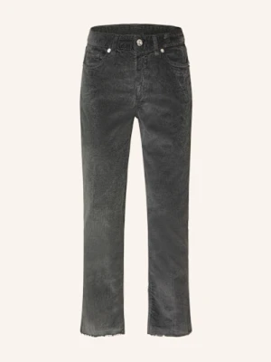 Nine:Inthe:Morning Spodnie Sztruksowe 7/8 Easy Kick grau