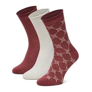 NINE WEST BR_NW_01_Z_SS25 (3 PACK) white Bordowy