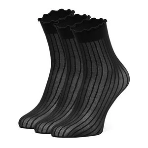 NINE WEST CEO_AS_NW_01_Z_AW25 (3-PACK) Czarny