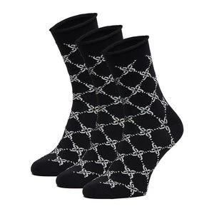 NINE WEST CEO_BR_NW_Silver_01_Z_AW25 (3 PACK) Czarny