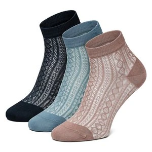 NINE WEST KR_NW_SHINY_Z_SS25 (3 PACK) Niebieski