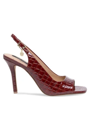 Nine West Sandały FF-1065 Czerwony