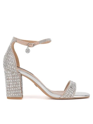 Nine West Sandały WFA3032-1 Srebrny
