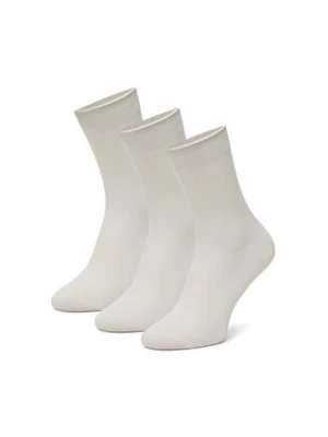 Nine West Skarpety długie BR_NW_01_Z_SS25 (3 PACK) Biały