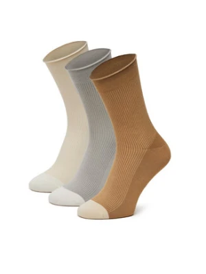 Nine West Skarpety długie BR_NW_01_Z_SS25 (3 PACK) Kolorowy