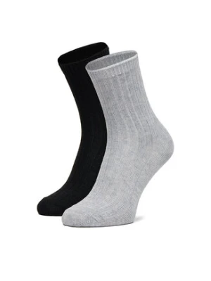 Nine West Skarpety długie CEO_AS_NW_08_W_AW25 (2 PACK) Czarny