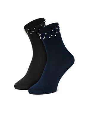 Nine West Skarpety długie KR_NW_PEARL_Z_SS25 (2 PACK) Kolorowy