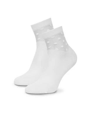 Nine West Skarpety długie KR_NW_STREET_W_SS25 (2 PACK) Biały