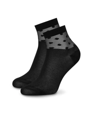 Nine West Skarpety długie KR_NW_STREET_W_SS25 (2 PACK) Czarny