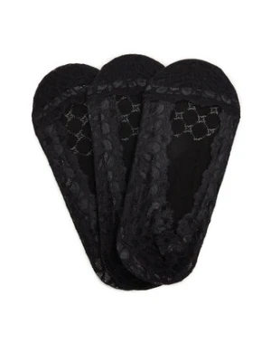 Nine West Skarpety LA_NW_4WB_005_SS25 (3-PACK) BLACK Czarny