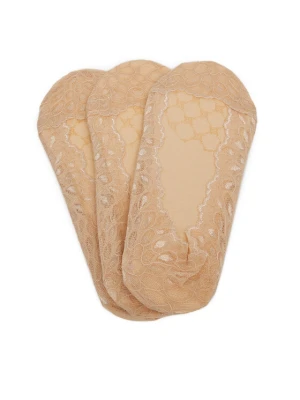 Nine West Stopki LA_NW_4WB_004_SS25 (3-PACK) Beżowy