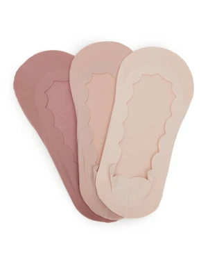 Nine West Stopki LA_NW_4WB_009_SS25 (3-PACK) BKACK/MIX Różowy
