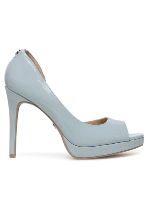Nine West Szpilki WFA2733-1 Błękitny Niebieski jasny