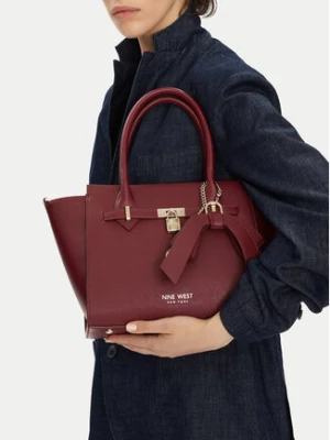 Nine West Torebka CEO-Chelsea-Charm-II-LX10185 Bordowy