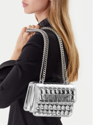 Nine West Torebka EO-Glamercy-Grace-LX10060 Srebrny