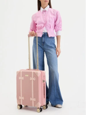 Nine West Walizka kabinowa CEO-NW-S-007-09 PINK Różowy