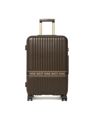 Nine West Walizka średnia CEO-NW-M-001-10 Brązowy ciemny