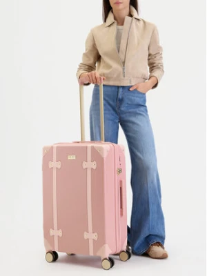 Nine West Walizka średnia CEO-NW-M-007-09 PINK Różowy