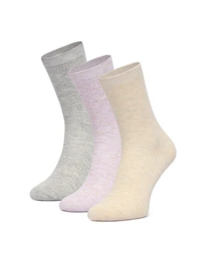 Nine West Zestaw 2 par niskich skarpet damskich CEO_BR_NW_25080_W_AW25 (3 PACK) Kolorowy
