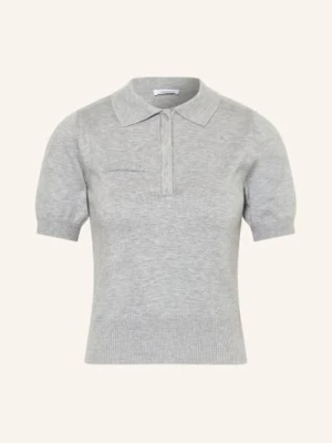 Ninety-9 Dzianinowa Koszulka Polo Faye grau
