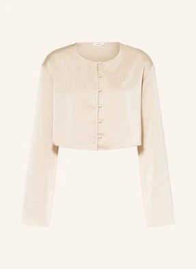 Ninety-9 Koszulka Rekreacyjna Ivy Z Satyny beige