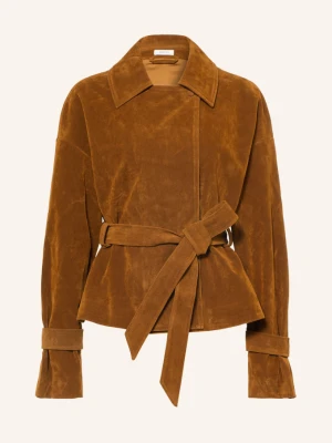 Ninety-9 Kurtka Romy O Wyglądzie Skóry braun BRĄZOWY