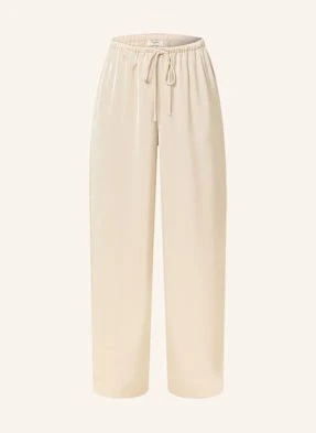Ninety-9 Spodnie Rekreacyjne Ivy Z Satyny beige