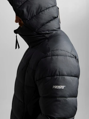Ninja Puffer kurtka puchowa regular męska czarna PROSTO.