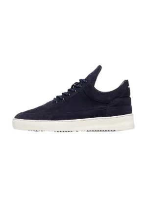 Niskie Ekologiczne Zamszowe Navy Filling Pieces