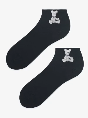 Niskie skarpetki damskie Cotton Eddie Bear Marilyn