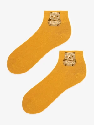 Niskie skarpetki damskie Cotton Glamour Panda Marilyn