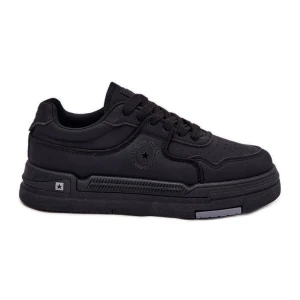 Niskie Sneakersy Damskie Big Star RR274A311 HI-POLY System Czarne