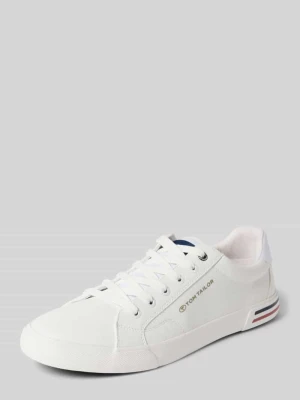 Niskie sneakersy w wyglądzie skóry model 'STEVE' Tom Tailor
