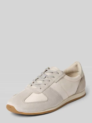 Niskie sneakersy z mieszanki skóry bydlęcej i tkaniny model 'YASMIN' Vagabond