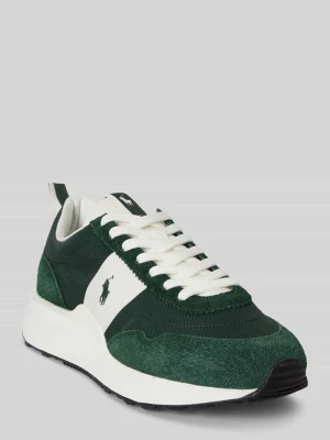 Niskie sneakersy z weluru Polo Ralph Lauren