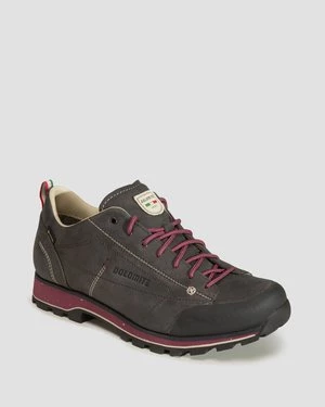 Niskie Szare Skórzane Buty Trekkingowe Damskie Dolomite 54 Low Fg Evo Gtx