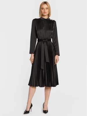 Nissa Sukienka koktajlowa RC13376 Czarny Regular Fit
