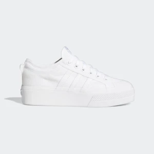 Nizza Platform Shoes Adidas biały