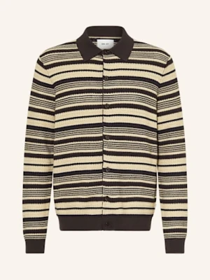 Nn.07 Kardigan Nolan braun