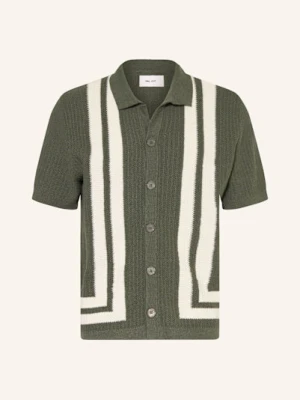 Nn.07 Koszula Z Dzianiny Ares Regular Fit gruen