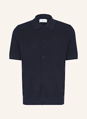 Nn.07 Koszula Z Dzianiny Nolan Comfort Fit blau
