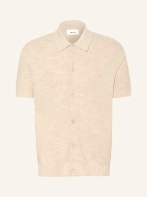 Nn.07 Koszula Z Dzianiny Nolan Comfort Fit weiss ECRU