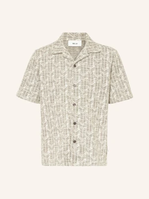 Nn.07 Koszula Z Klapami Julio Regular Fit Z Dżerseju gruen